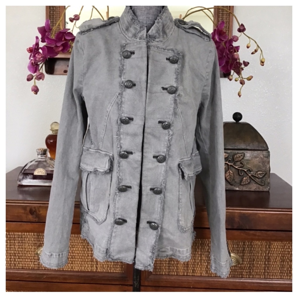 🆕Free People Last Dance Denim Jacket.  NWOT. - Picture 4 of 11